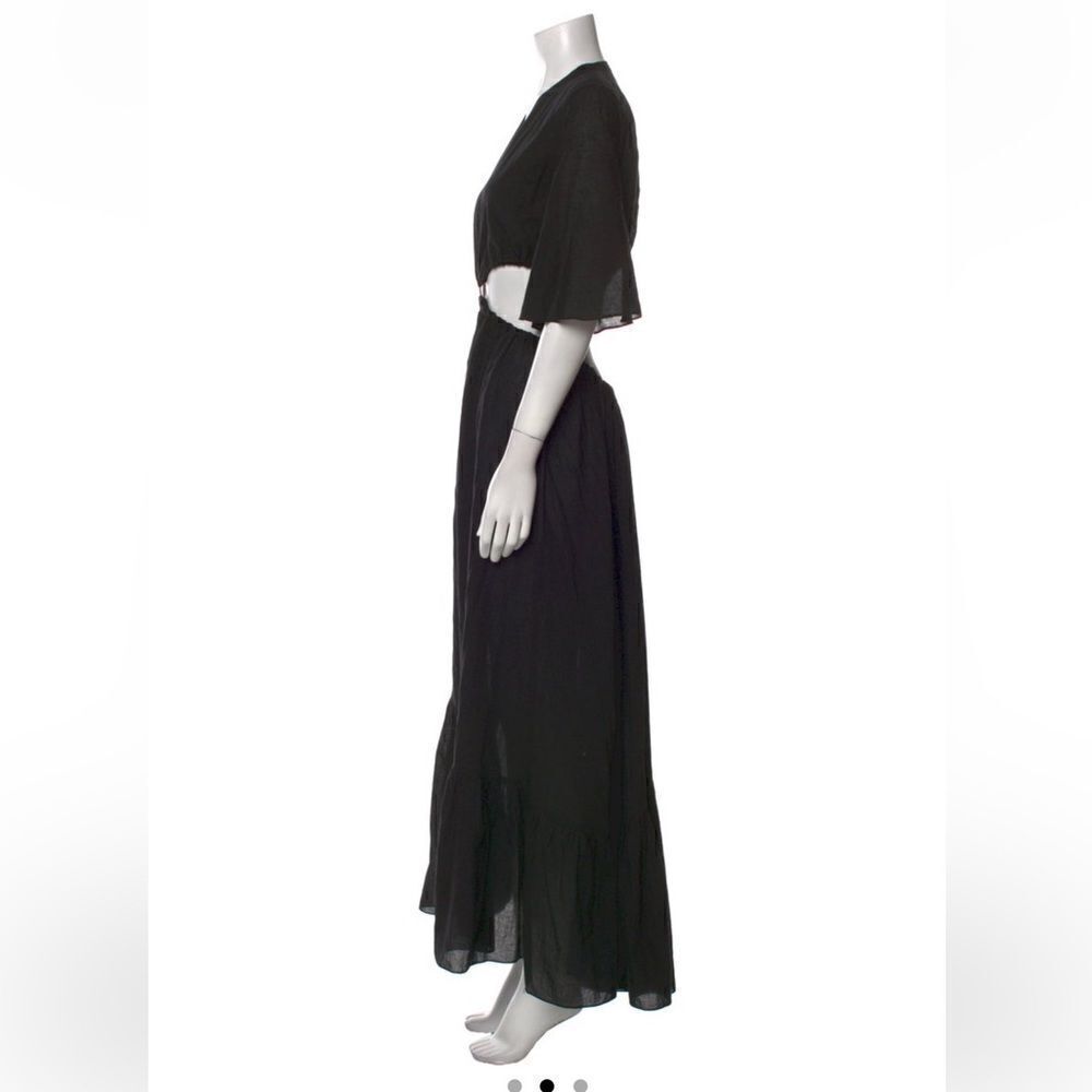 BEAU SOUCI Black Cut out cotton Isola dress New Size 40 - Picture 5 of 13